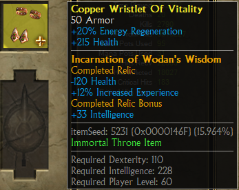 Wrists With Wodans Wisdom Socket